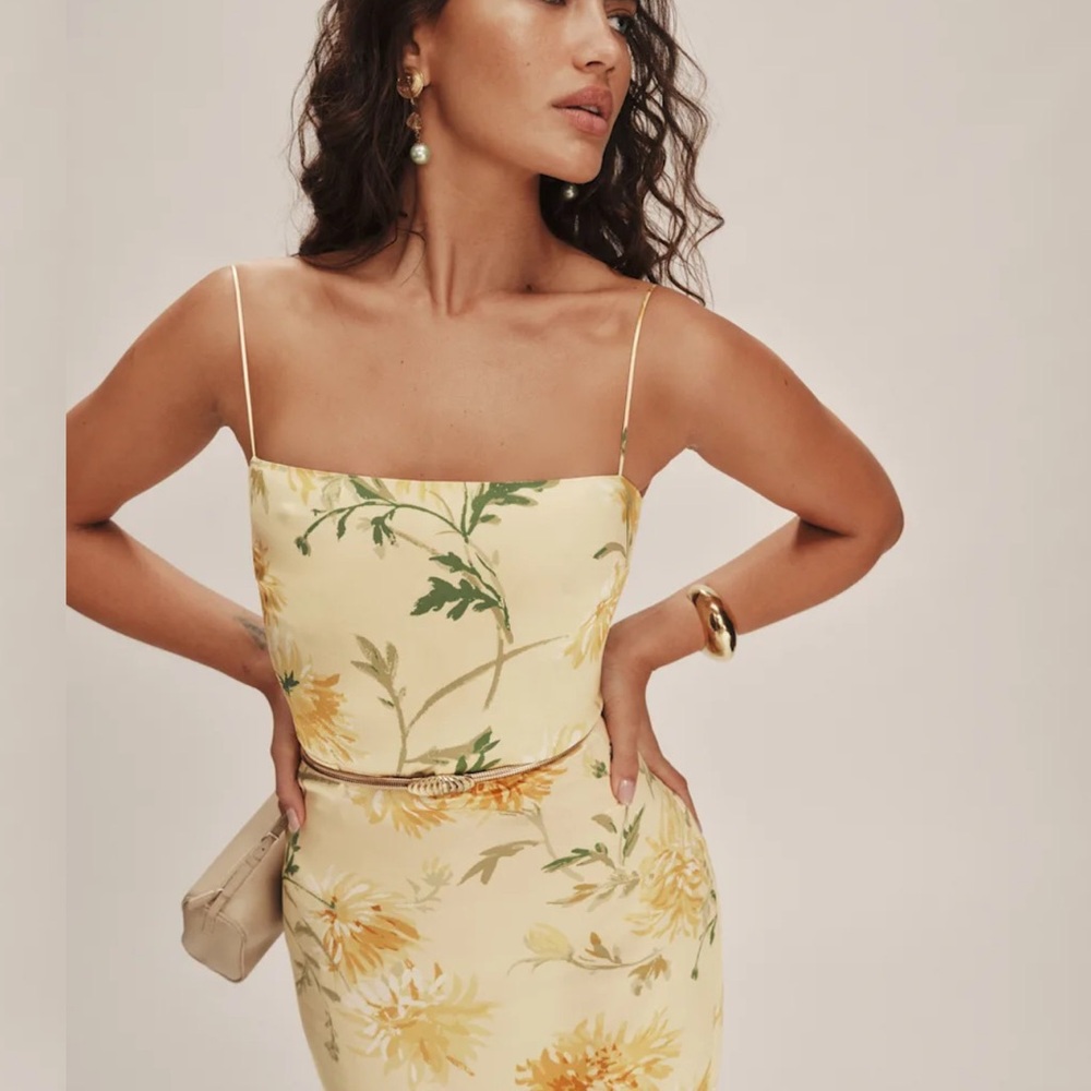 REFORMATION NWT Frankie Dress Size 4 - Picture 5 of 6